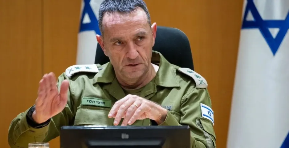 رئيس أركان جيش الاحتلال: لا نتدخل فيما يحدث في سوريا