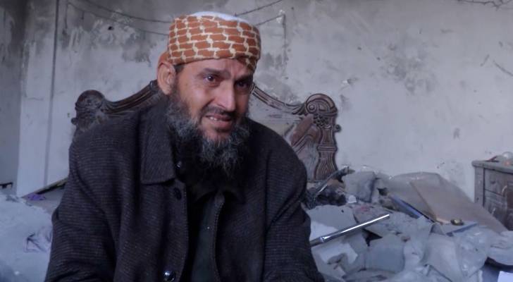 استشهاد الشيخ خالد نبهان الذي اشتهر بعبارة روح الروح في مخيم النصيرات بغزة