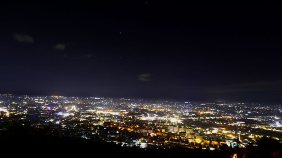 الشرع وفيدان على جبل قاسيون بعد اجتماعهما في دمشق