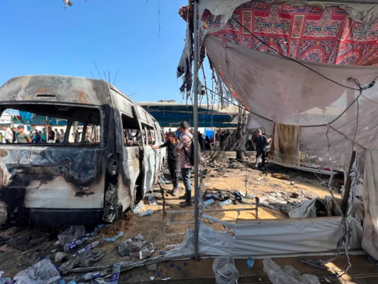 شهيد بقصف شرقي دير البلح