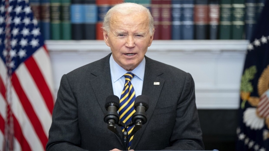 بايدن: سعينا في بداية الأزمة الأوكرانية إلى تجنب الحرب بين دولتين نوويتين