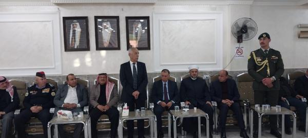 مندوبا عن الملك وولي العهد .. العيسوي يعزي الفراية والعتيبي وتحبسم