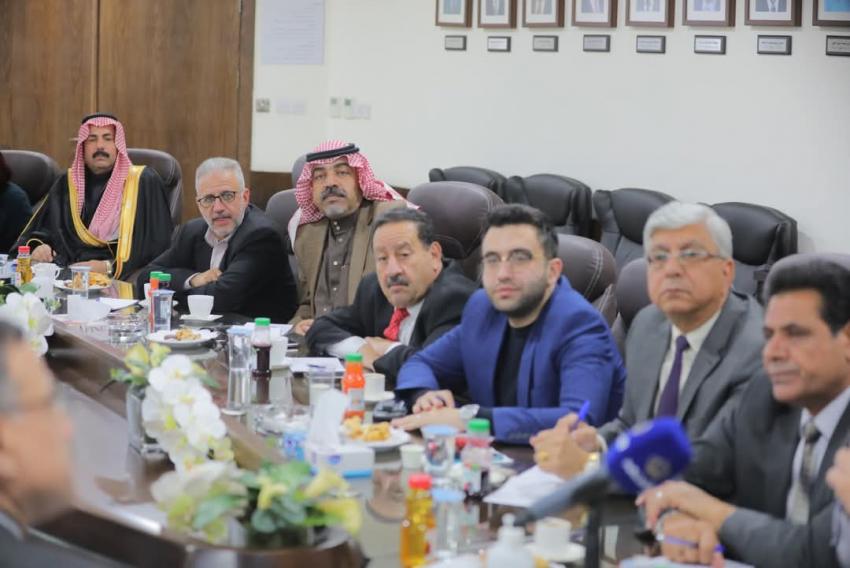 كتلة الأحزاب الوسطية تطلع على استثمارات صندوق أموال الضمان