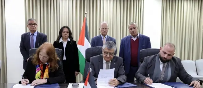 مذكرة تفاهم بـ80 مليون دولار لحصر الأضرار وإزالة الركام وانشاء مراكز إيواء بغزة