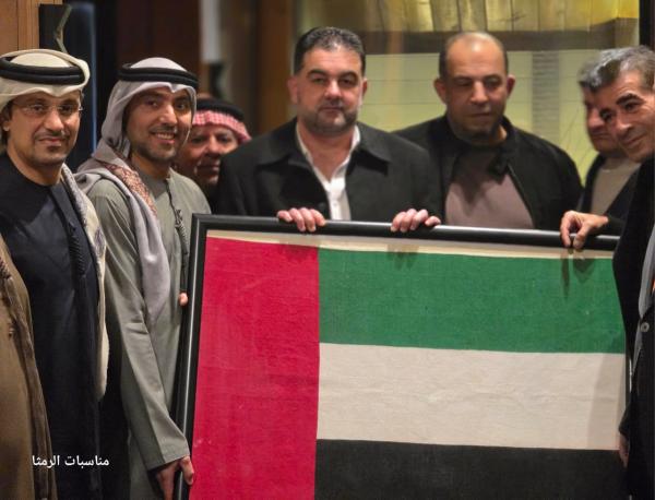 زريقات يكرم بعثة نادي الشارقة الرياضي