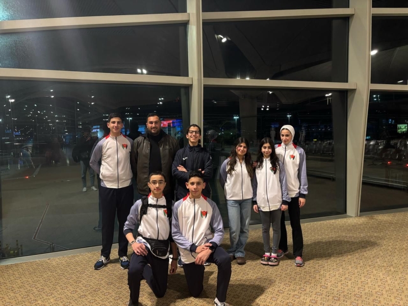 “وفد اتحاد المبارزة الأردني يغادر للمشاركة في معسكر تدريبي دولي في أنطاليا”