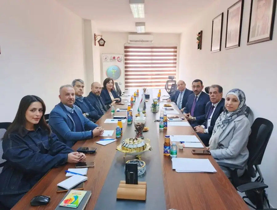 مهيدات يترأس الإجتماع الأول لمجلس أمناء بنك الدواء الخيري