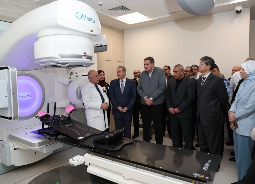 افتتاح توسعة قسمي الطب النووي والأشعة العلاجية بالبشير