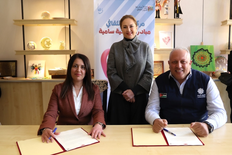 مذكرة تفاهم بين زها و الكاريتاس لخدمة المجتمعات المحلية واللاجئين