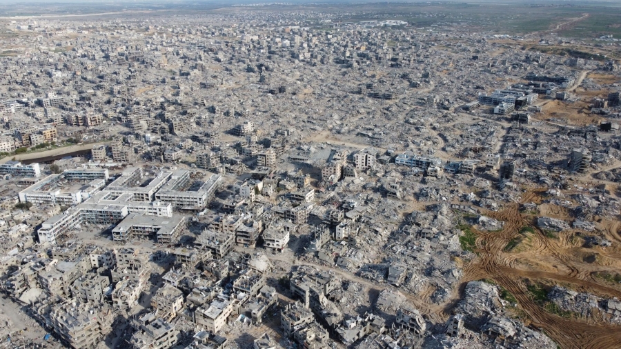 الهجرة الدولية: 90 من المنازل في قطاع غزة دمرت