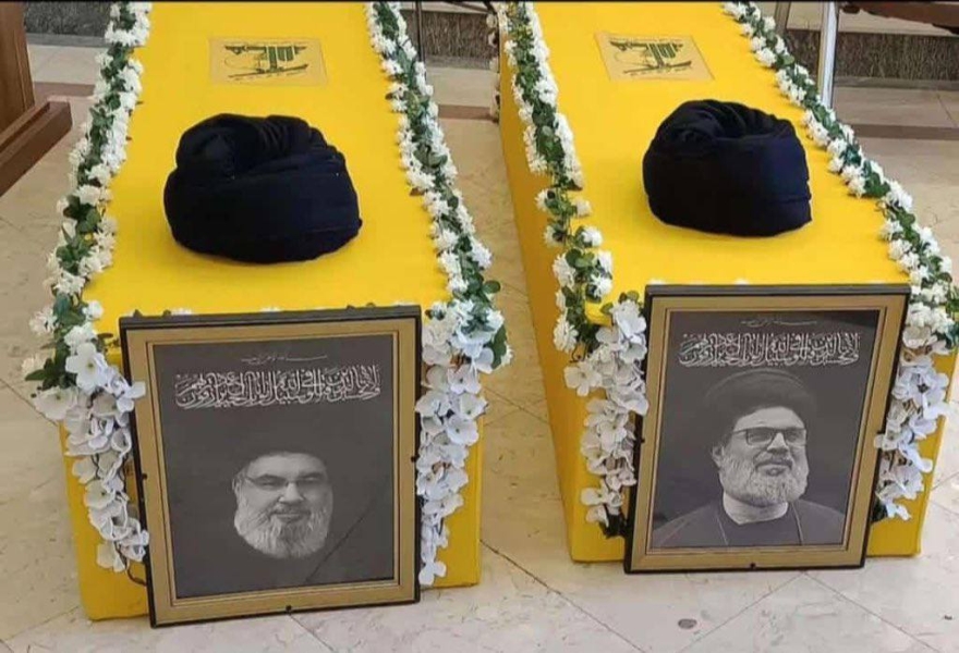 حزب الله ينشر مشاهد من التحضيرات لإقامة مراسم تشييع جثمان حسن نصر الله