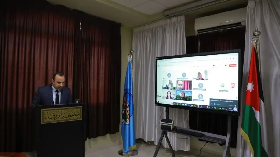 جامعة الزرقاء تعقد يوما علميا مشتركا مع جامعة Queens Belfast