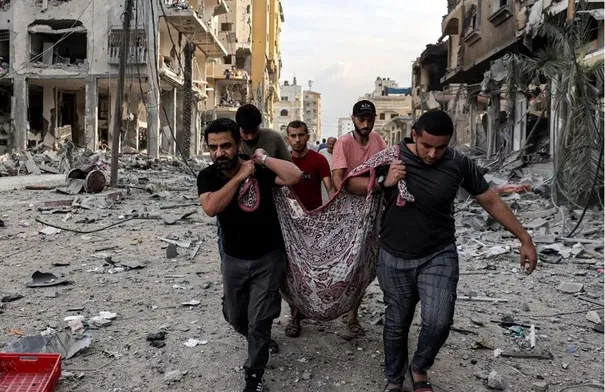 استشهاد فلسطينيين اثنين جراء استهداف مسيرة للاحتلال شرقي غزة