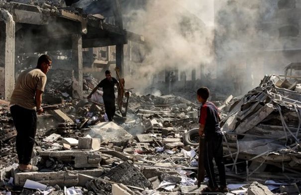 استشهاد فلسطينيين اثنين جراء استهداف مسيرة للاحتلال شرقي غزة