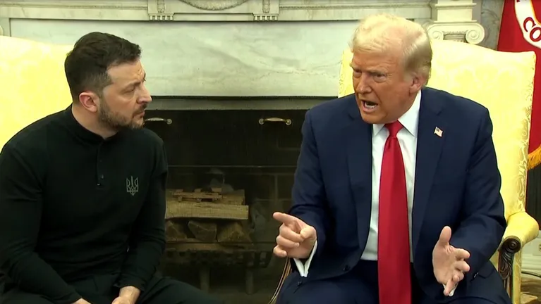 كأنك تأخذ حلوى.. ترامب يهاجم زيلينسكي مجددا