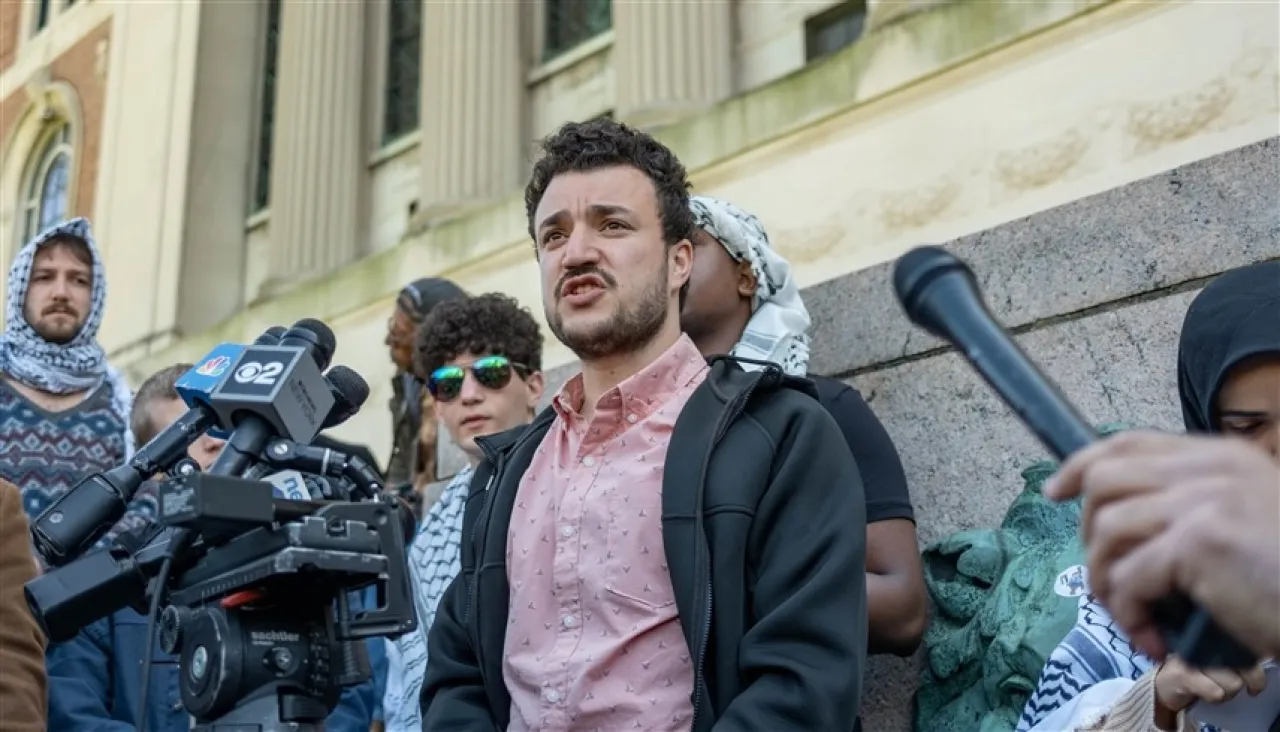 اعتقال فلسطيني قاد احتجاجات جامعة كولومبيا الأميركية