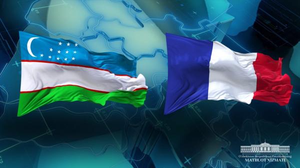 رئيس جمهورية أوزبكستان يزور فرنسا