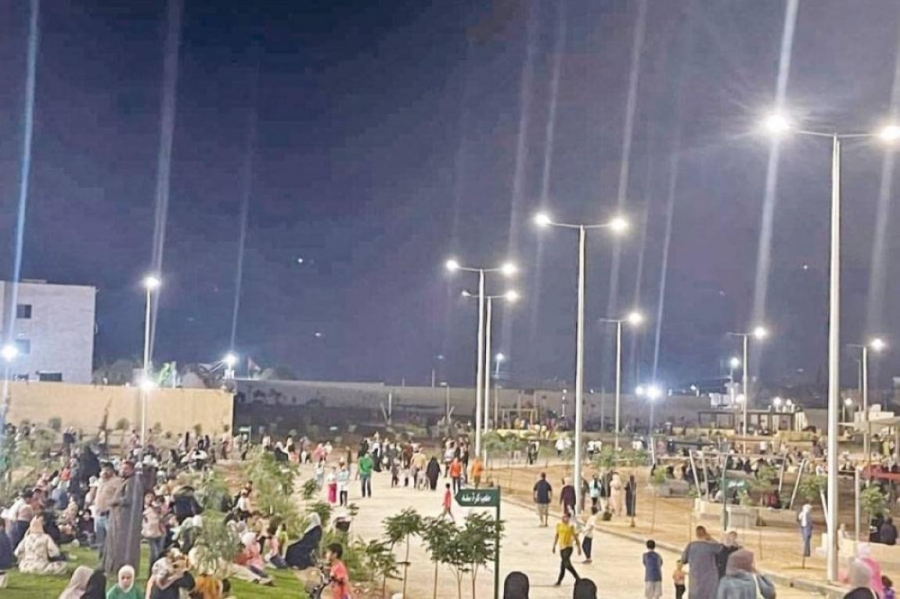 حركة تنزه نشطة خلال عطلة العيد في الرصيفة