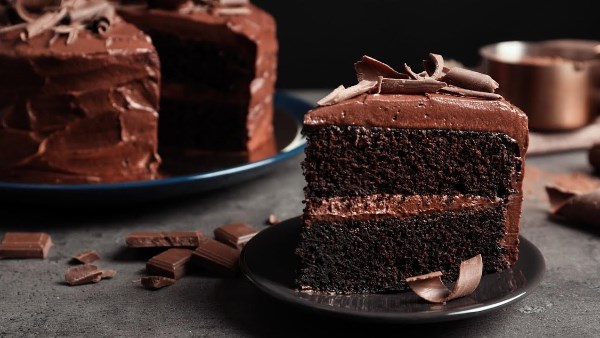 طريقة عمل كيك فادج شوكولاته