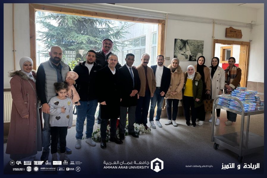 جامعة عمان العربية تُجسد قيم العطاء بمبادرة خلّينا نفرحهم في دار المسنين