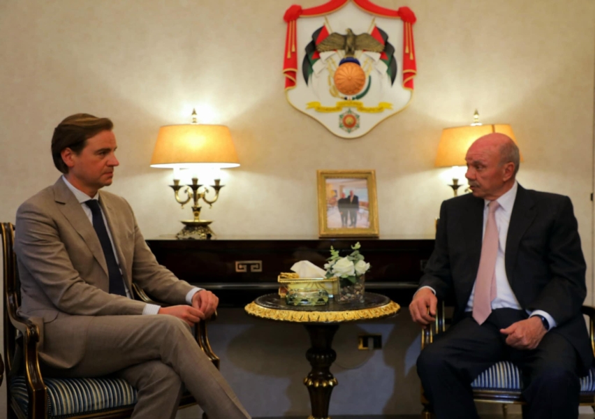 رئيس الأعيان يلتقي مقرر لجنة الشؤون الخارجية في البرلمان الأوروبي