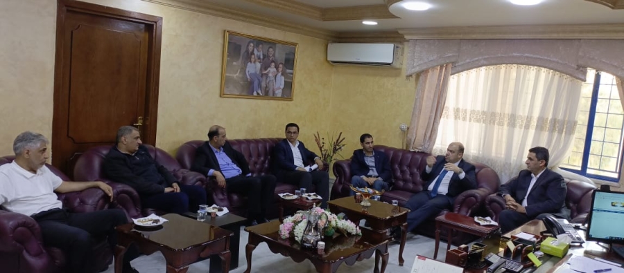 بحث التعاون بين مدينة الأمير محمد للشباب والجامعة الهاشمية