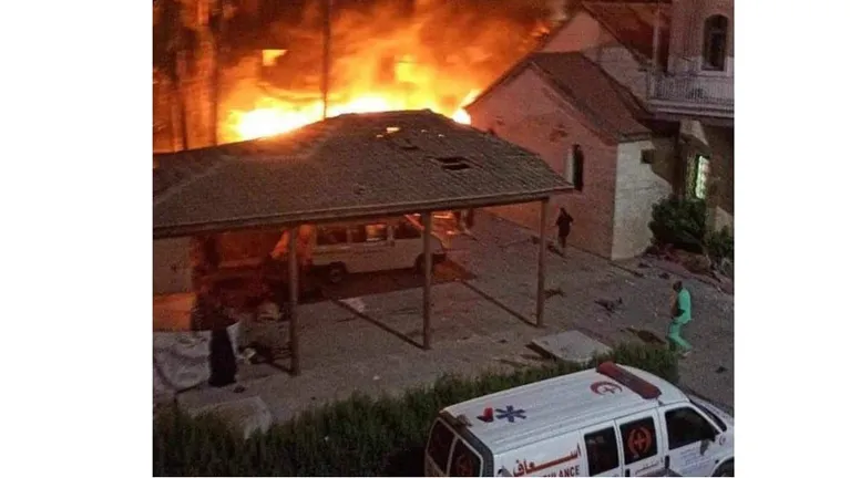 حماس تحمل الإدارة الأميركية مسؤولية العدوان على المعمدانى