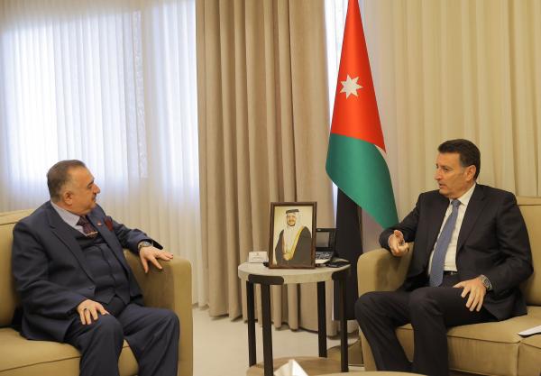 الصفدي والسفير العراقي: الأخوة والمحبة ستبقى عنواناً للعلاقات الأردنية العراقية