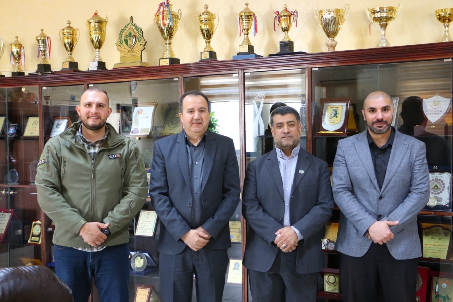 جامعة الزرقاء تستقبل وفداً من منصة نحن لتعزيز التعاون في العمل التطوعي