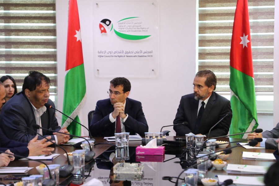 الأمير مرعد يلتقي وفدا من الاتحاد الأوروبي