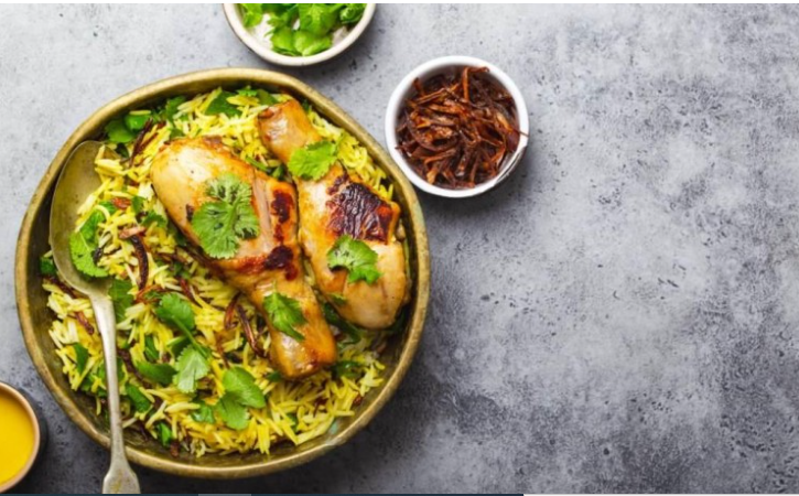 طريقة عمل البرياني بالدجاج