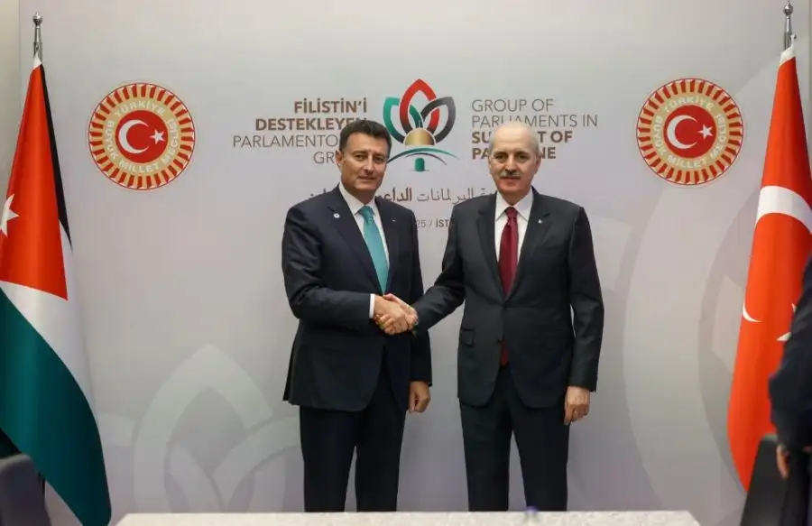 الصفدي ورئيس البرلمان التركي: الوصاية الهاشمية حافظت على هوية القدس