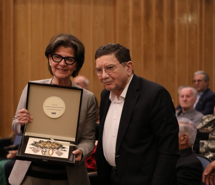 وزيرة السياحة تكرّم الرفاعي بمناسبة يوم التراث العالمي