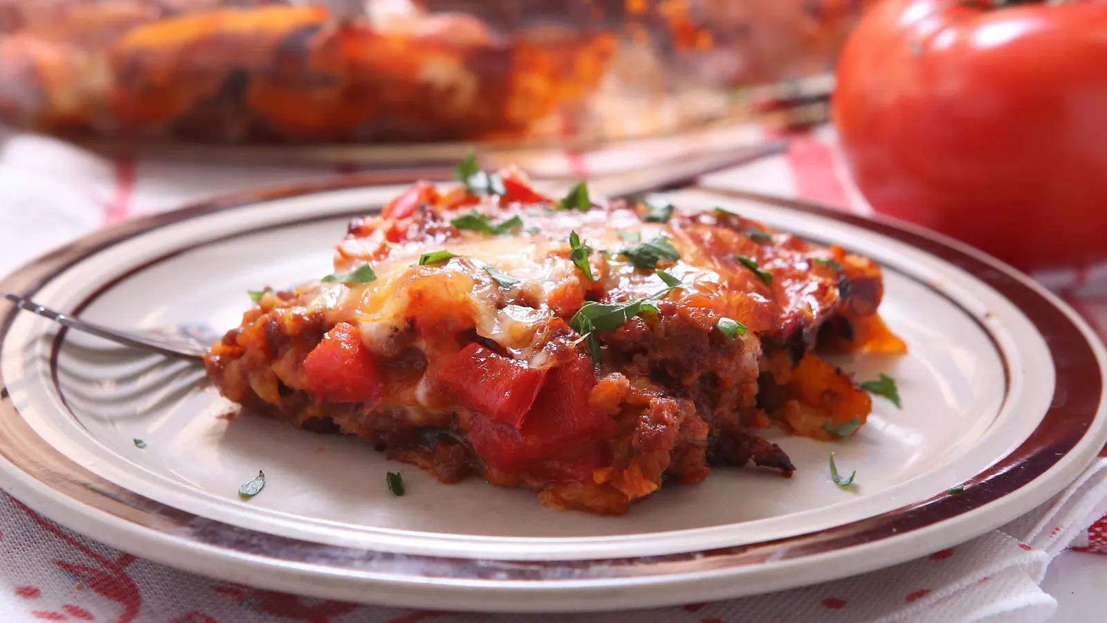 وصفة اللازانيا على الطريقة المكسيكية