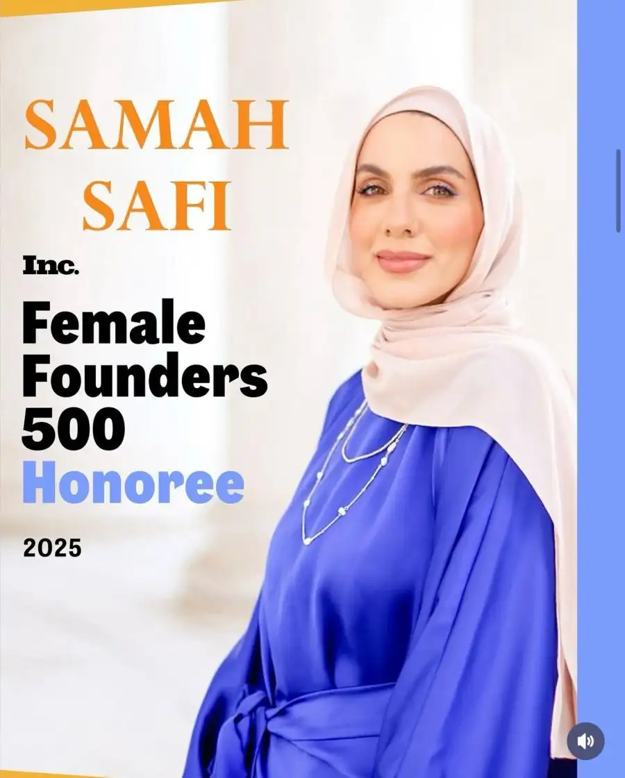 ريادية أردنية تُدرج ضمن قائمة أقوى 500 سيدة أعمال ريادية في أمريكا حسب مجلة Inc