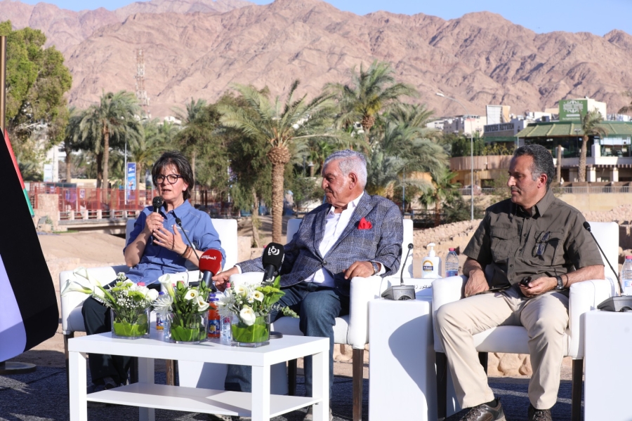 وزارة السياحة والآثار وسلطة منطقة العقبة تنظم جولة ميدانية للدكتور زاهي حواس بمدينة العقبة