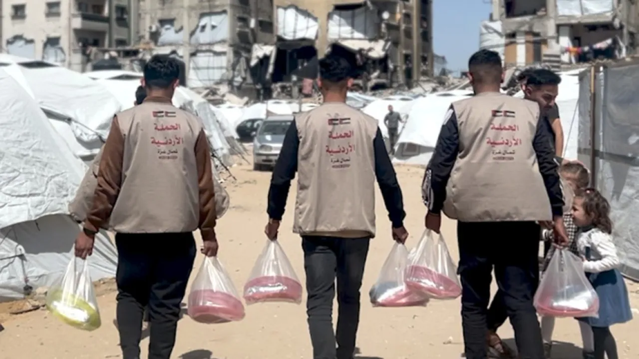 الحملة الأردنية: نمتلك 3 مطابخ تعمل في غزة