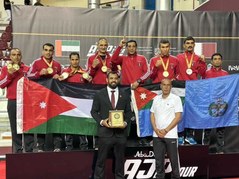 فريق الأمن العام للجوجتسو يحصد الذهب في بطولة الدوحة الإقليمية