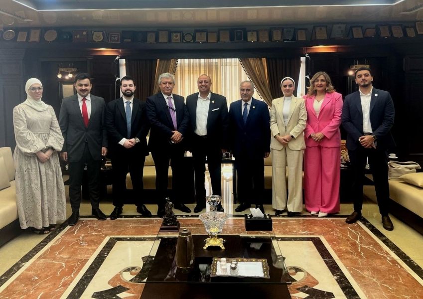 بالصور .. د.ماهرالحوراني يرعى افتتاح معرض بريدج للجامعات الدولية في عمان الأهلية