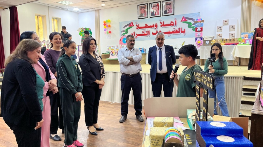 عجلون: افتتاح المعرض السنوي الأول في المدرسة المعمدانية