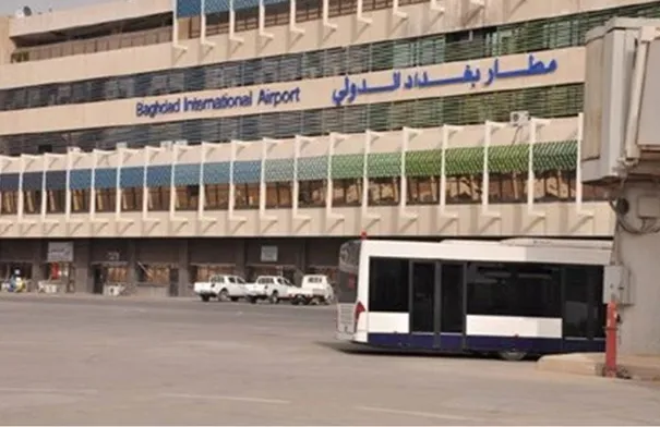 العراق يُغلق مطار بغداد الدولي مؤقتًا لسوء الأحوال الجوية