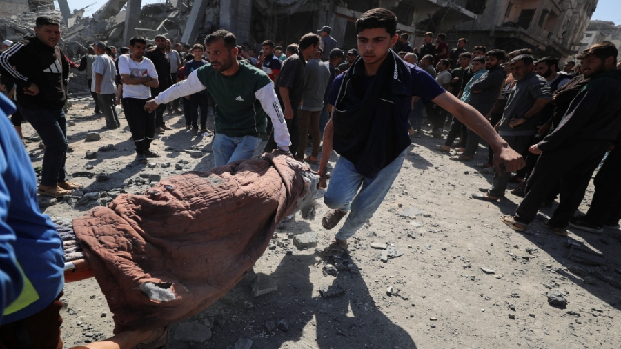 19 شهيدا في قصف الاحتلال منازل فلسطينيين في خان يونس