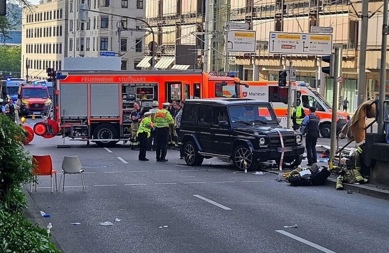 8 اصابات بحادث دهس في المانيا