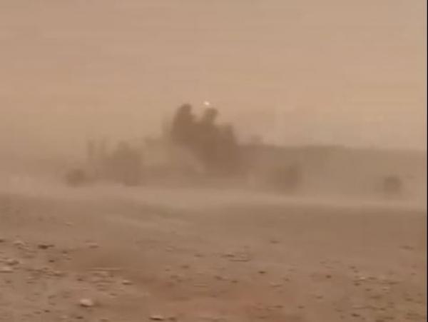 إغلاق مؤقت لطريق وادي عربة من الريشة إلى غرندل بسبب الغبار