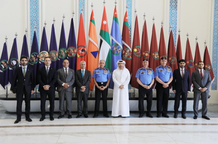 اللواء المعايطة يبحث مع رئيس الإنتربول التعاون الأمني الدولي