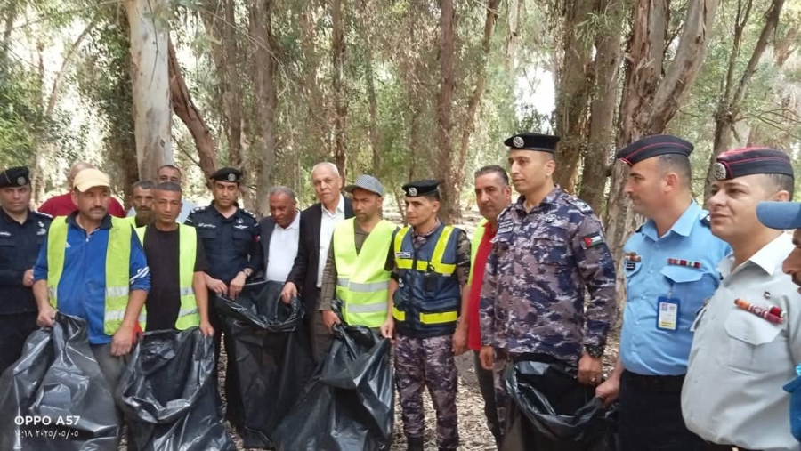 يوم بيئي في مستنبت الريان السياحي بالأغوار الشمالية