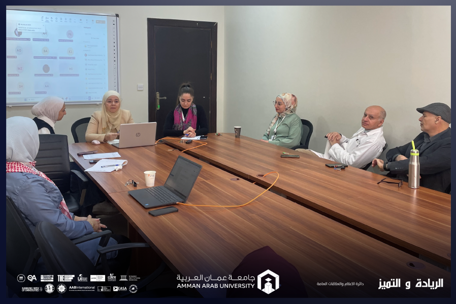 لقاء حواري في صيدلة عمّان العربية لتعزيز التواصل مع الطلبة