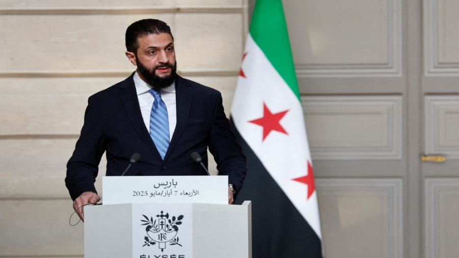 الشرع يؤكد إجراء مفاوضات غير مباشرة مع إسرائيل لتهدئة الأوضاع بين الطرفين