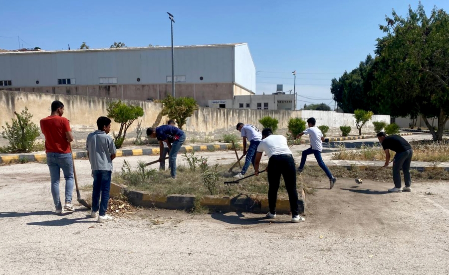 إربد: اختتام فعاليات معسكر العمل الزراعي في مركز شباب الشيخ حسين