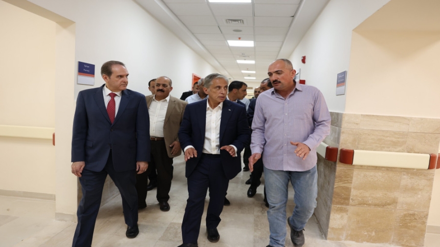 حسّان يوجه بالإسراع باستكمال أعمال مستشفى الأميرة بسمة الجديد لتشغيله في أيلول